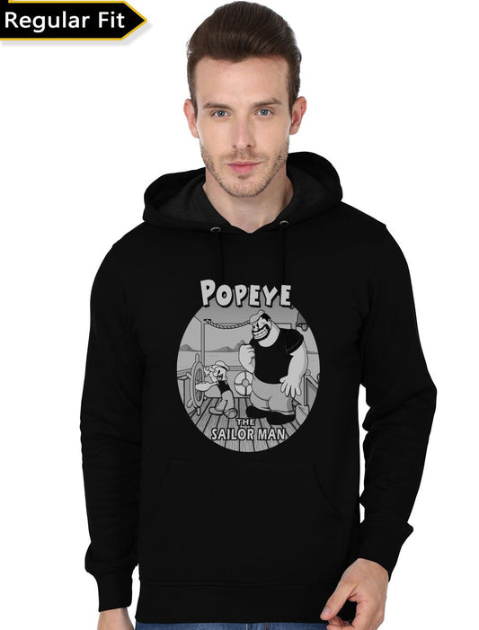 The Sailor Man! Black Hoodie