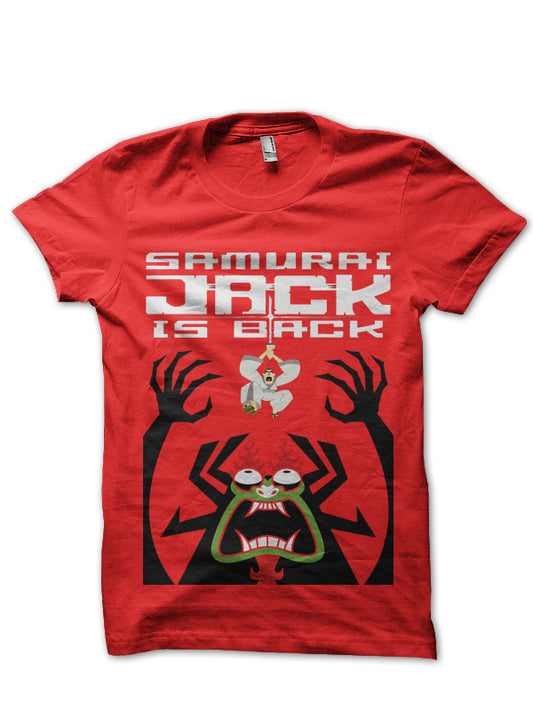 Samurai Jack Red Tee