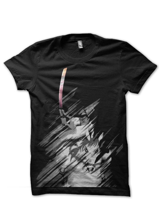 Samurai Jack Black Tee