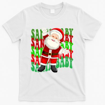 Santa Baby Retro Holiday Festive Cute T-Shirt