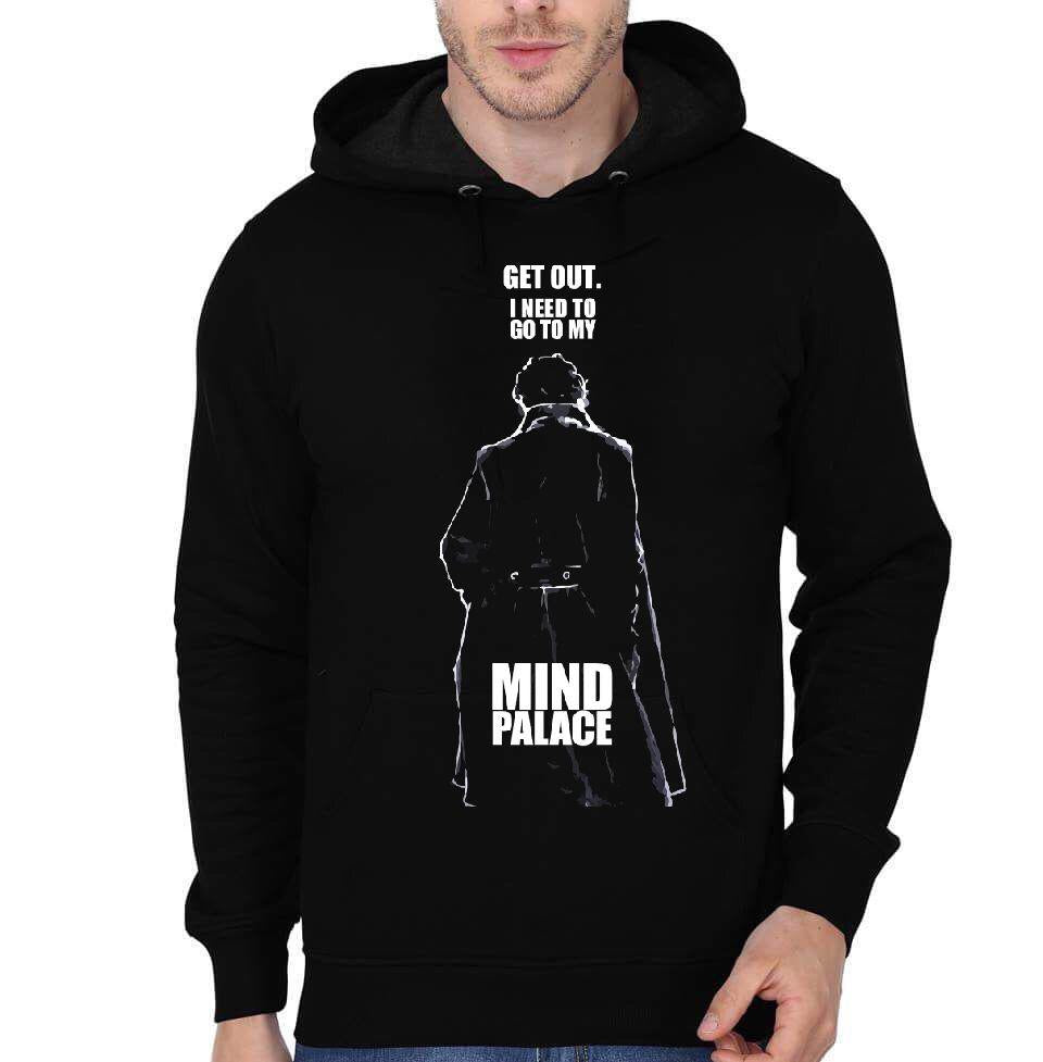 Sherlock Holmes Black Hoodie