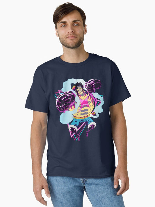 Retro The Power Of Gear 4 - Anime Love Classic T-Shirt