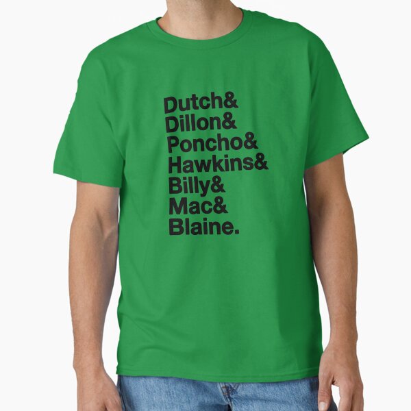 Predator Manliest Rescue Team in Cinema Classic T-Shirt
