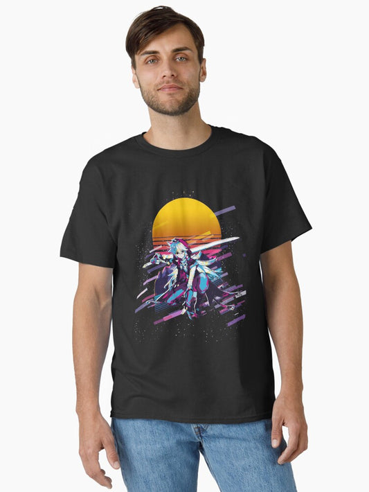 Razor - Genshin Impact 80s retro Classic T-Shirt