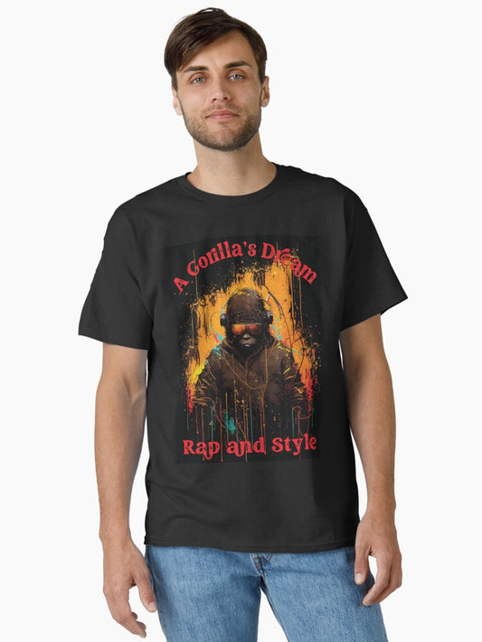 A Gorilla's Dream, Rap and Style Street Drip T-Shirt-V 1 Classic T-Shirt