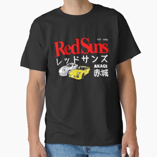 Initial D - Akagi RedSuns Classic T-Shirt