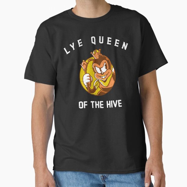 Lye Queen Of The Hive Funny Soap Making Gifts Classic T-Shirt