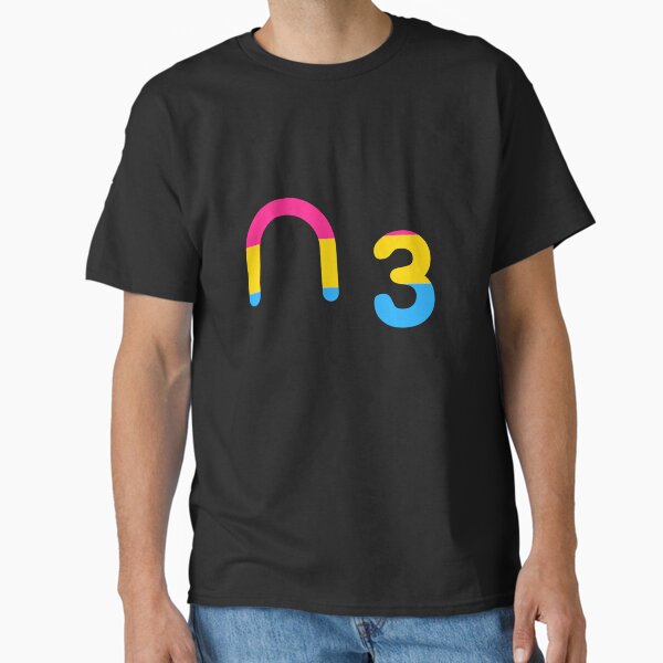 Pansexual Both Subscript 3 Classic T-Shirt