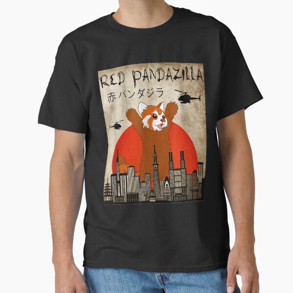 Gift for Red Panda lover - Red Pandazilla  Classic T-Shirt