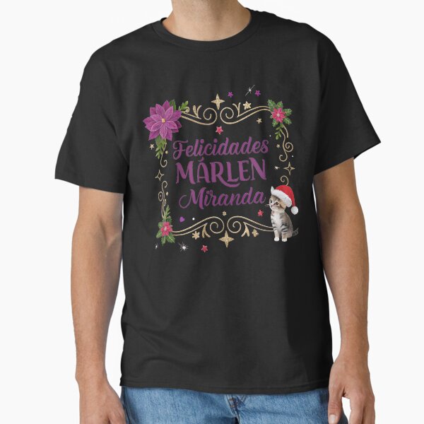 Felicidades Marlen Miranda - Pixar-Inspired Christmas Greeting Card Classic T-Shirt
