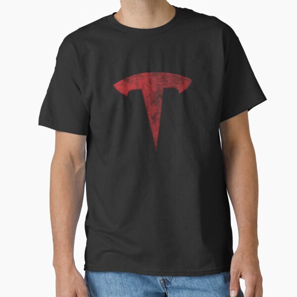 Tesla Grunge Weathered Logo Classic T-Shirt