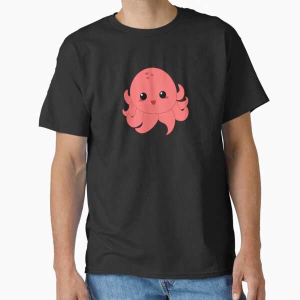 Red Octopus  Classic T-Shirt