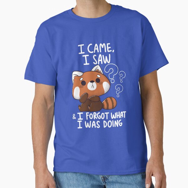 Forgetful Red Panda Classic T-Shirt