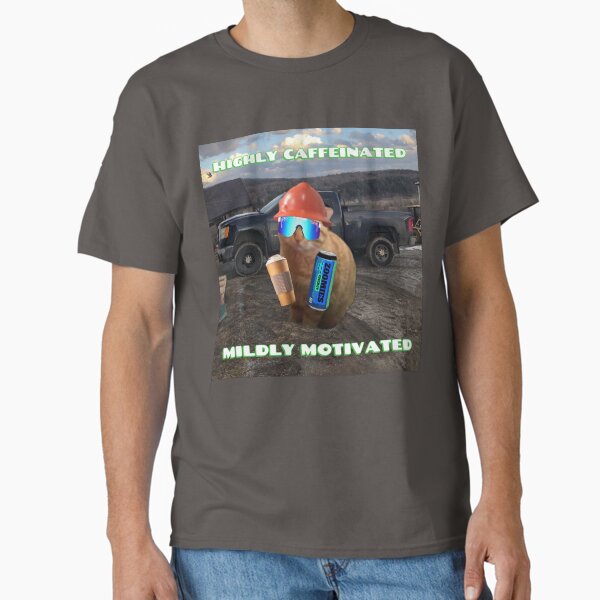 *SHIRTS* Highly Caffeinated/Mildly Motivated  Classic T-Shirt