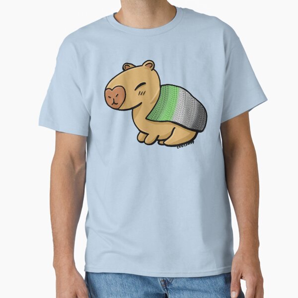 Pride Capybara- Aromantic Classic T-Shirt