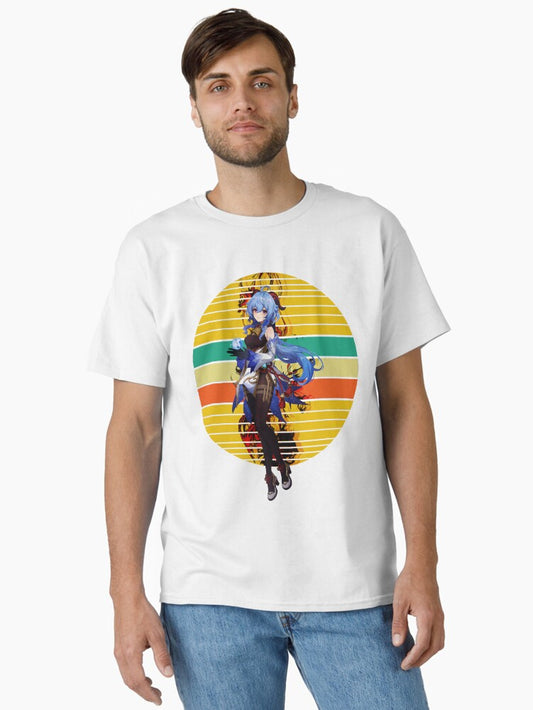 Summer retro Ganyu Classic T-Shirt