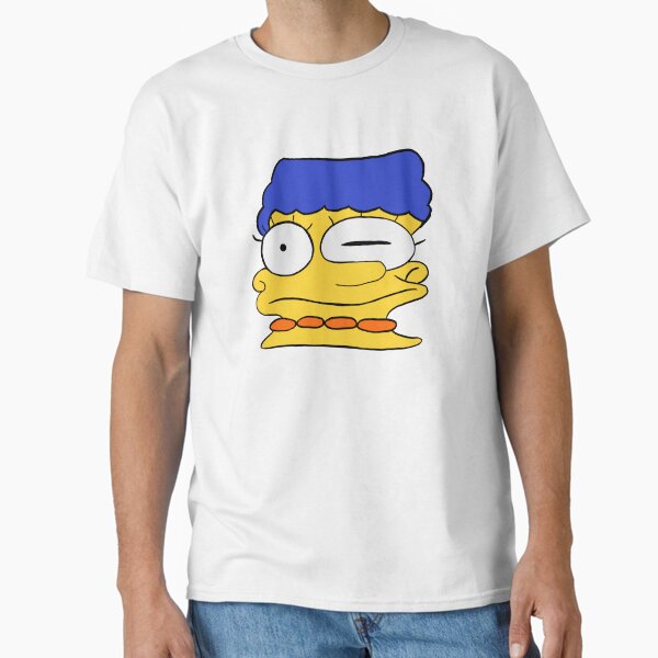 Marge smeared face Classic T-Shirt