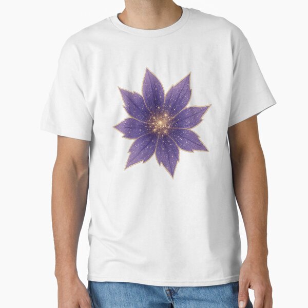 "Flower of Intuition â€“ Galactic Bloom" Classic T-Shirt