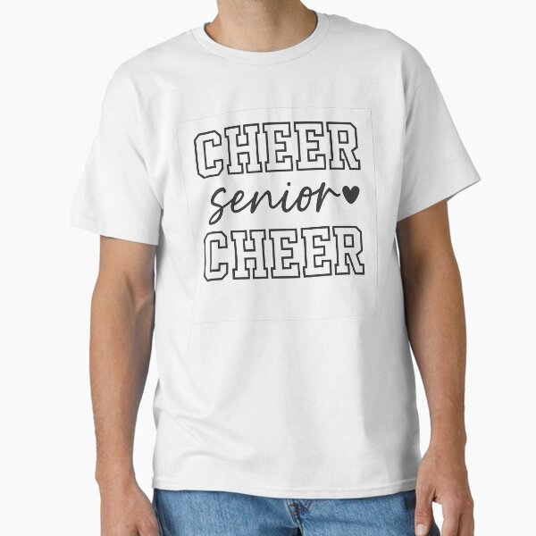 Cheer Senior Retro Varsity Design Classic T-Shirt