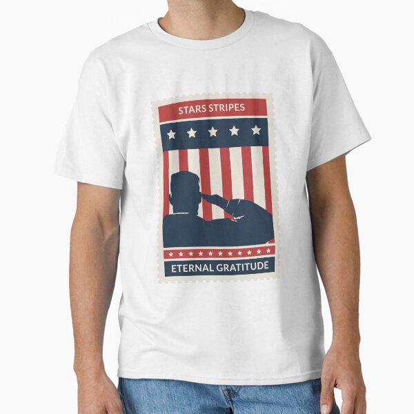 Stars Stripes Eternal Gratitude Classic T-Shirt
