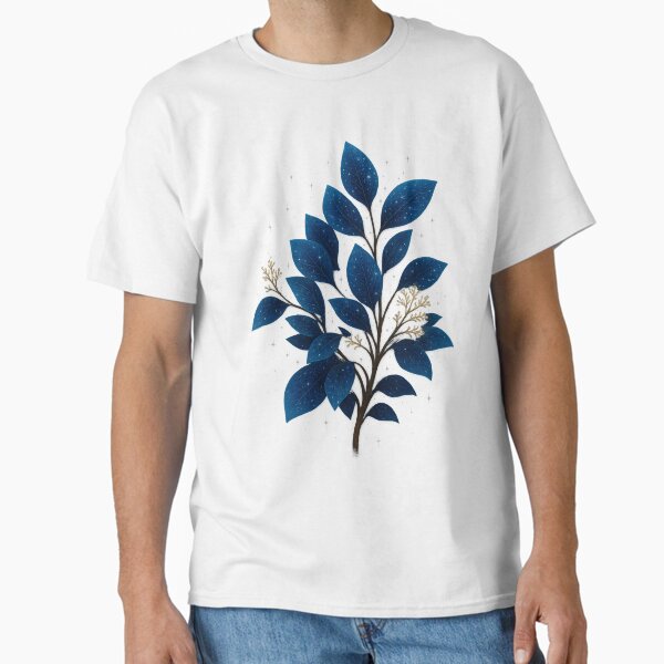 "Nocturnal Wisdom â€“ The Blue Leaf Oracle" Classic T-Shirt