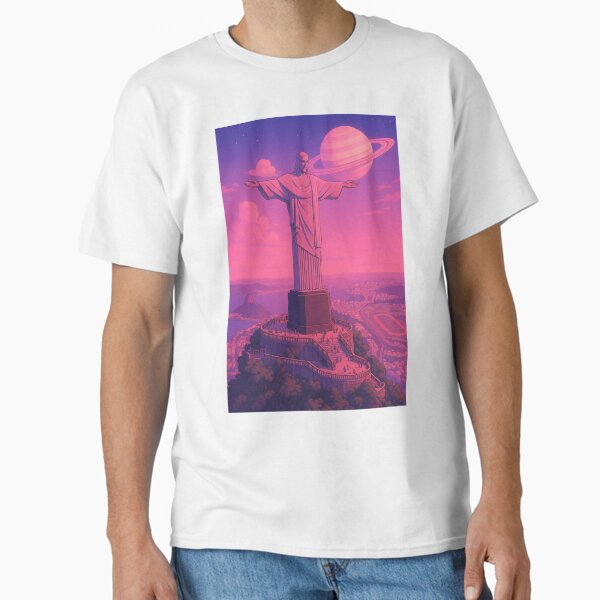 Christ the Redeemer Cosmic Aesthetic Classic T-Shirt