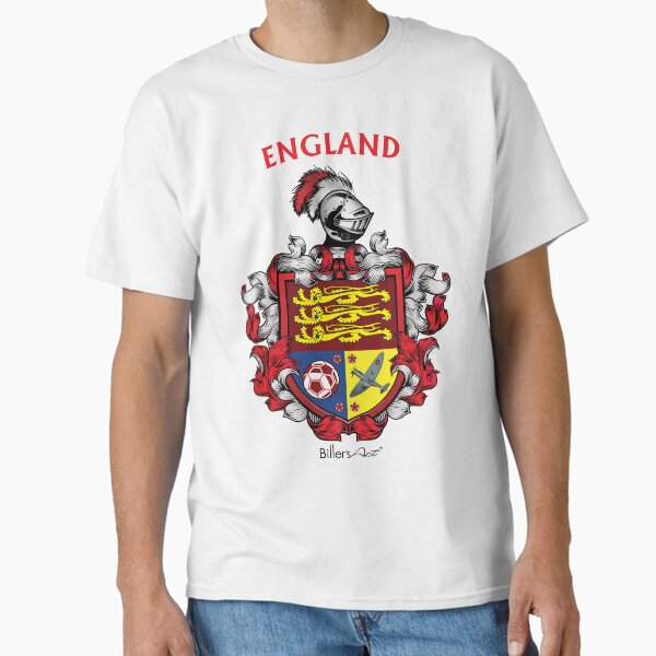 Quality England Shield items for sports fans or cool country visitor keepsakes Classic T-Shirt