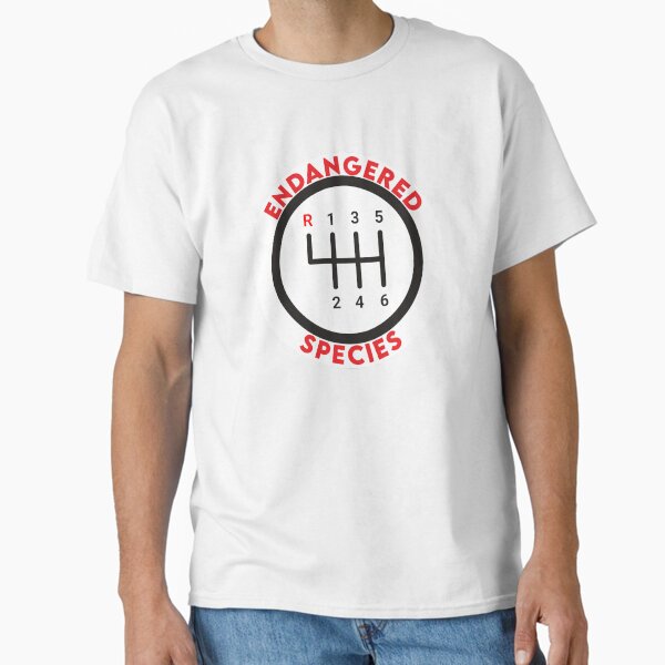 Endangered Species - 6 Speed Reverse Left Classic T-Shirt