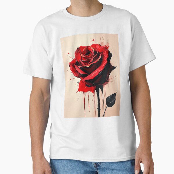 Red Rose Classic T-Shirt