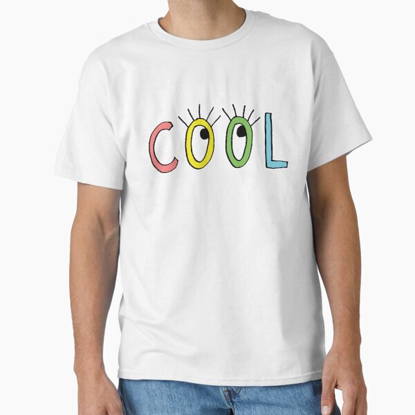 'Cool' Eyes, Graphic Text Illustration Classic T-Shirt