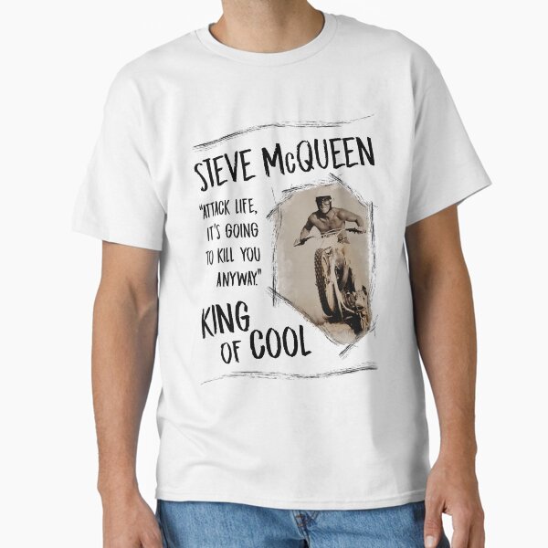 Steve McQueen Classic T-Shirt