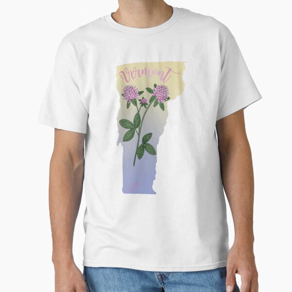 Vermont State Flower: Red Clover Classic T-Shirt