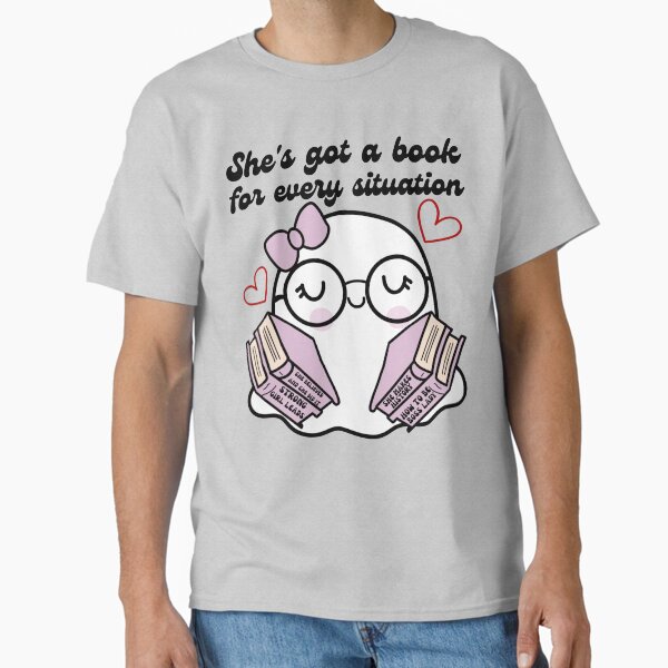 Hot girls read books for every situation  Classic T-Shirt
