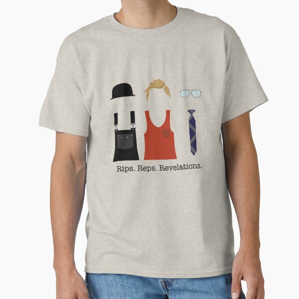 Rips, Reps, Revelations with text Classic T-Shirt