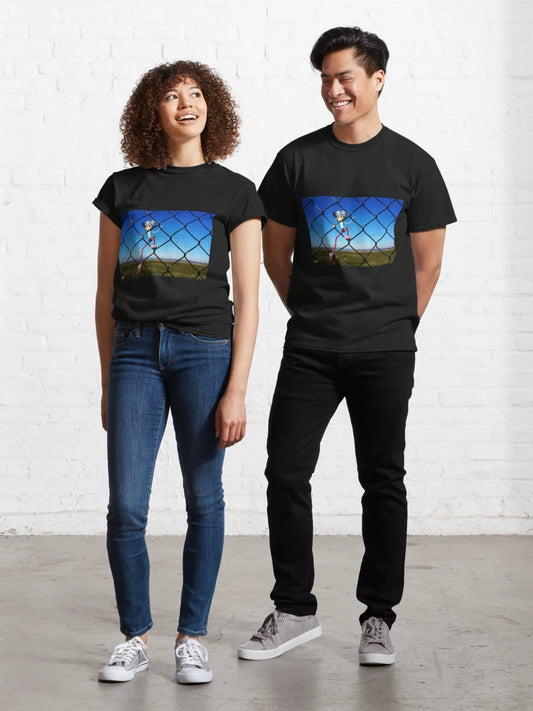 Fubby puppet moving up and wanting to reach the top. Classic T-Shirt