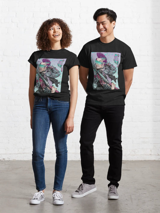 Ukiyo-e cyberpunk outlaw Classic T-Shirt