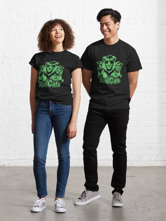 "3 Cool Cats" – Lion Crew Graphic Design Sherbert Flavour Classic T-Shirt