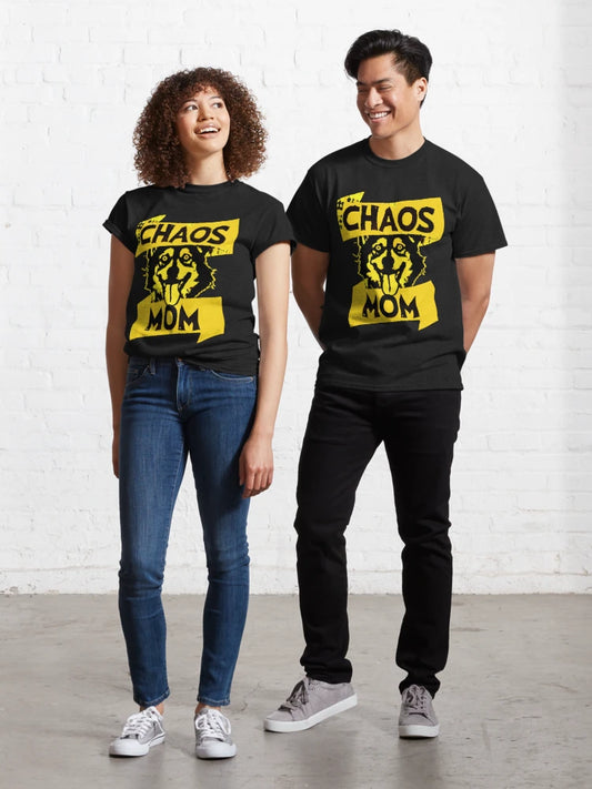 Chaos Mom: Funny Dog – Punk Pet Lover Design Classic T-Shirt
