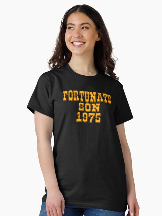 Fortunate 1975, Rock Style Classic T-Shirt