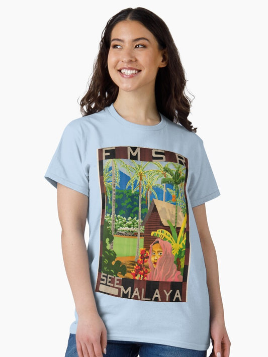 retro See Malaya Classic T-Shirt