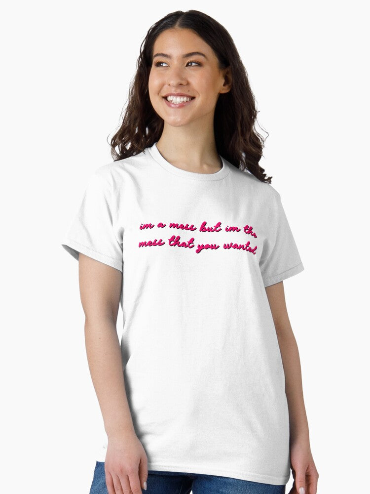 dancing in our hands tied lyrics — taylor swift folklore Classic T-Shirt