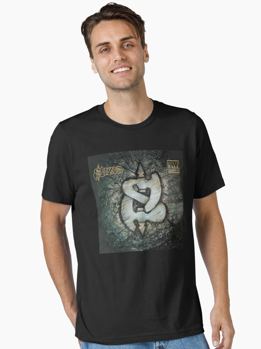 Saxon - Solid Ball of Rock album 1991 Essential T-Shirt