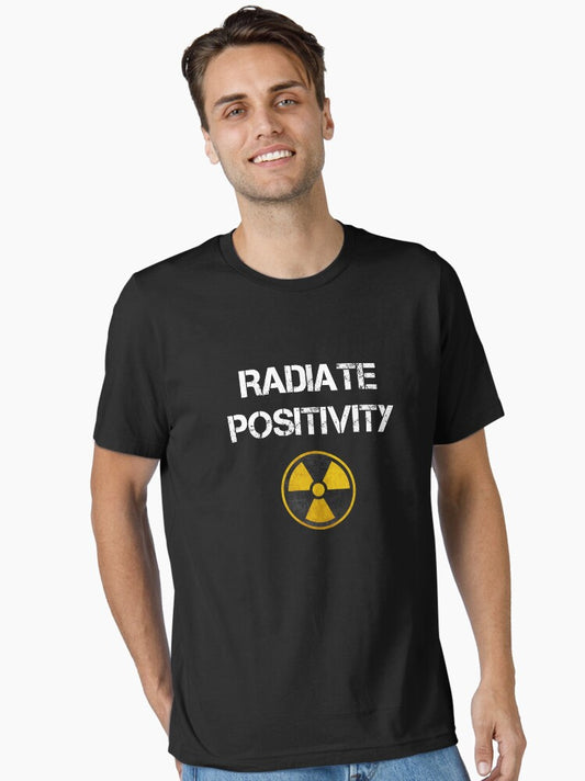 Radiate Positivity Radiologist Gift X-ray Radiology Tech Essential T-Shirt Style001