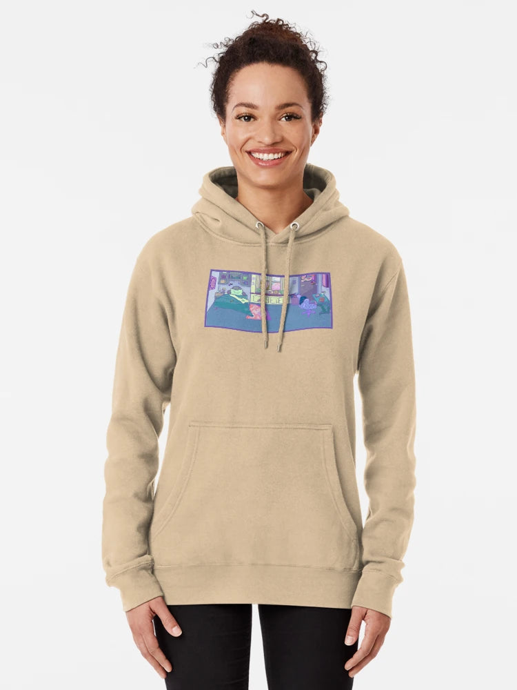 Purple and Blue bedroom lofi  Classic T-Shirt