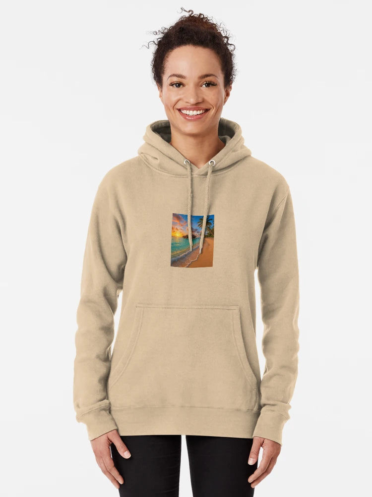"Tropical Sunset Escape â€“ Paradise Beach iPhone Wallpaper" Classic T-Shirt