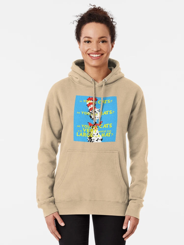 "The Catâ€¦ in a very much too large of a hat?" Classic T-Shirt