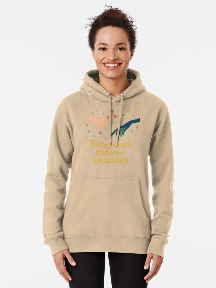 Kindness Moves Galaxies | Inspirational Cosmic Art | Positive Vibes Design Classic T-Shirt