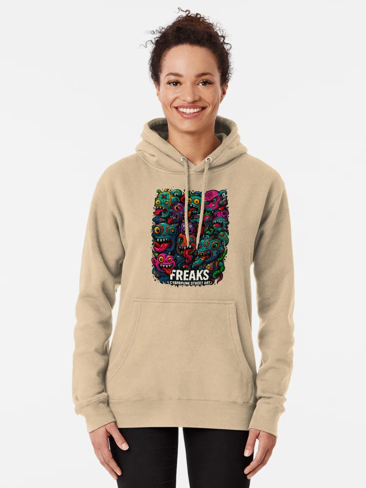 Cyberpunk Street Art Monster Mash Classic T-Shirt