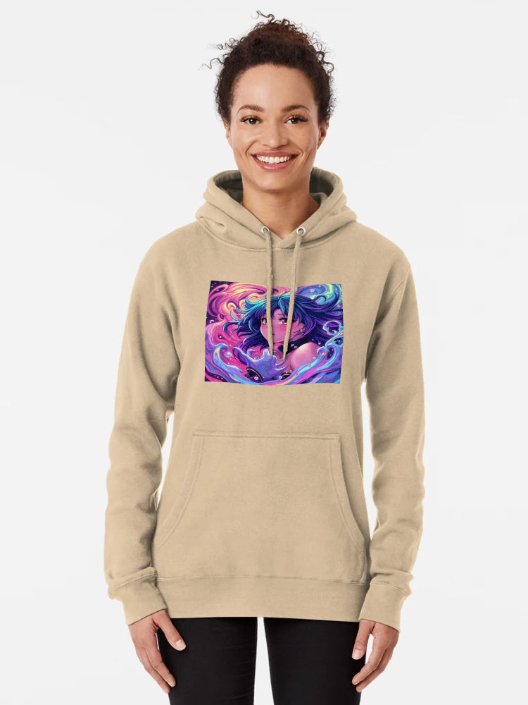 Vibrant abstract anime artwork – Colorful and unique visual composition Classic T-Shirt