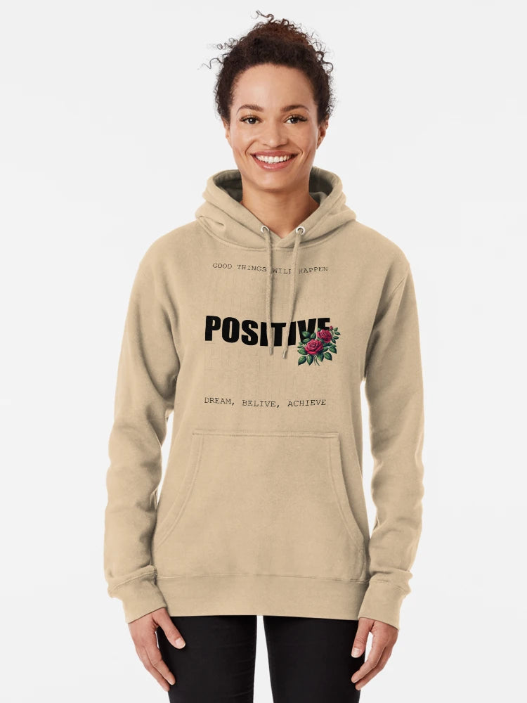“Positive Vibes with Floral Accent” Classic T-Shirt